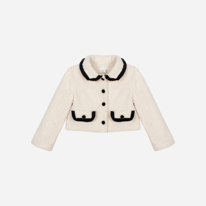 Patachou jas/vestje 33442 ivory/black