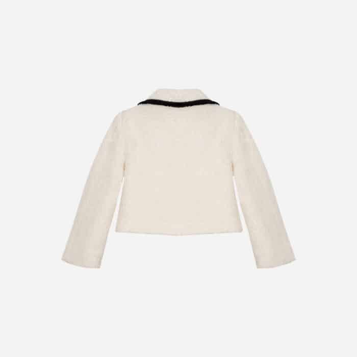 Patachou jas/vestje 33442 ivory/black - Afbeelding 2