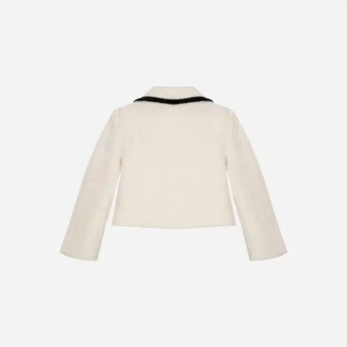 Patachou jas/vestje 33442 ivory/black - Afbeelding 2