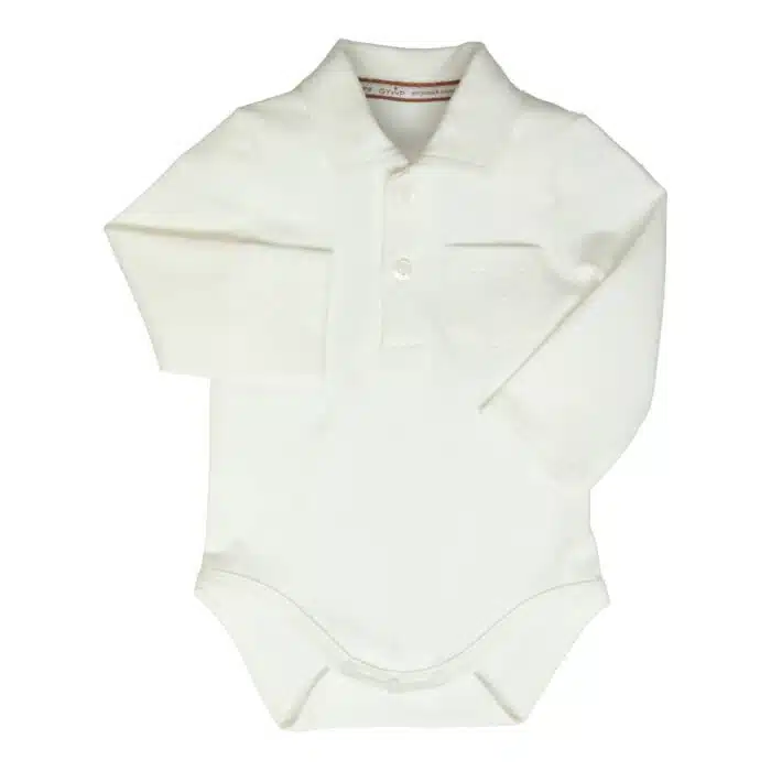 Gymp boys romper 5788 off white