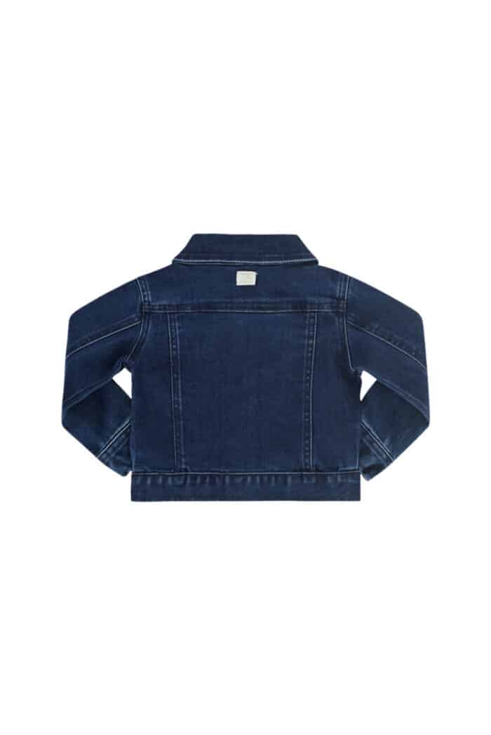 Le chic spijker jasje 7130 dark denim - Afbeelding 2