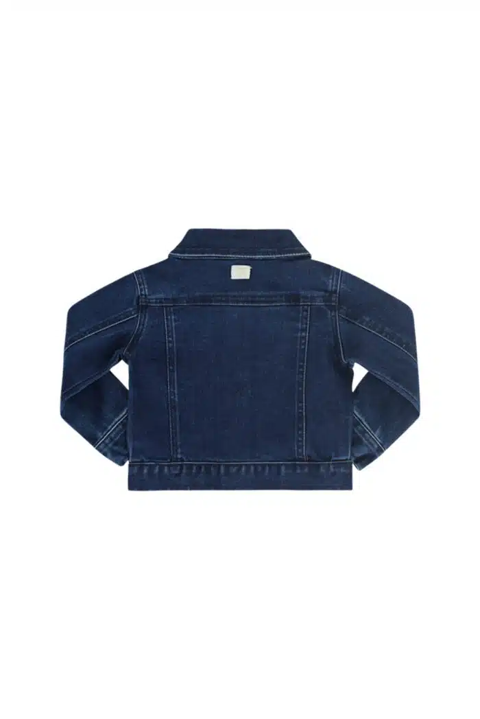 Le chic spijker jasje 7130 dark denim - Afbeelding 2