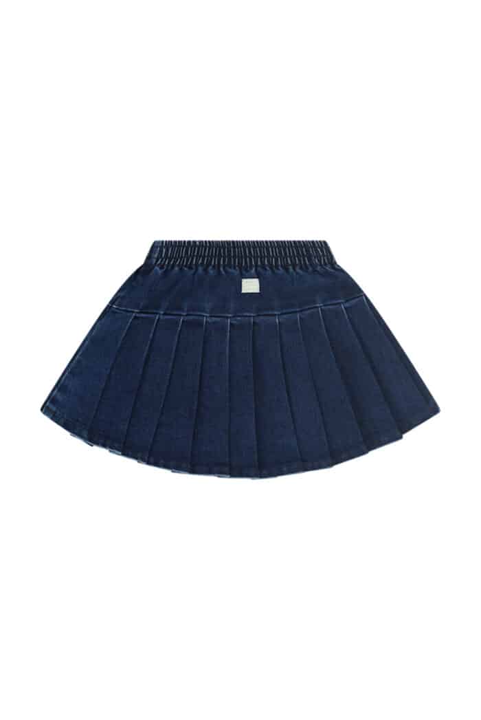Le chic spijker rokje 7717 dark denim - Afbeelding 2