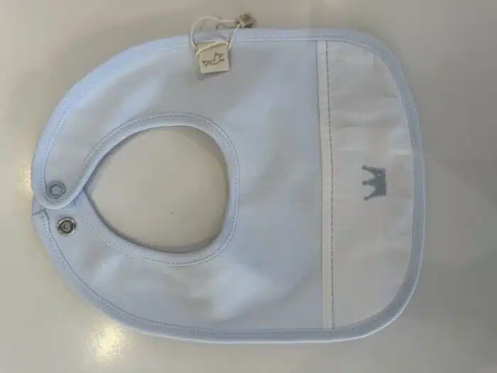 Baby gi slabber kroon blauw