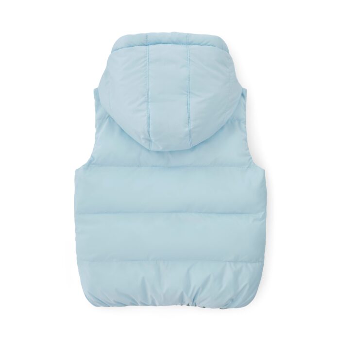 Mitch&Son body warmer reversible James sky blue/icey jade - Afbeelding 2