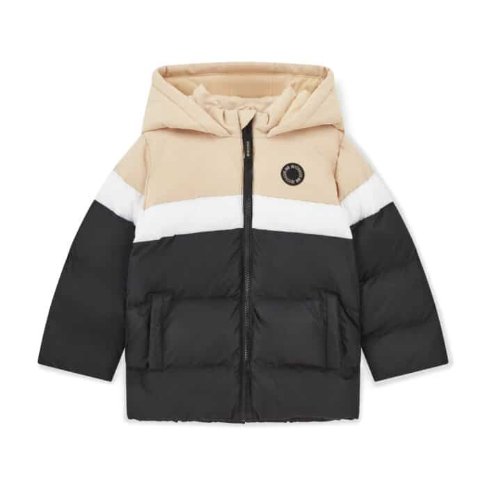 Mitch&Son winterjas Levi black/beige