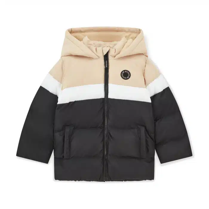 Mitch&Son winterjas Levi black/beige