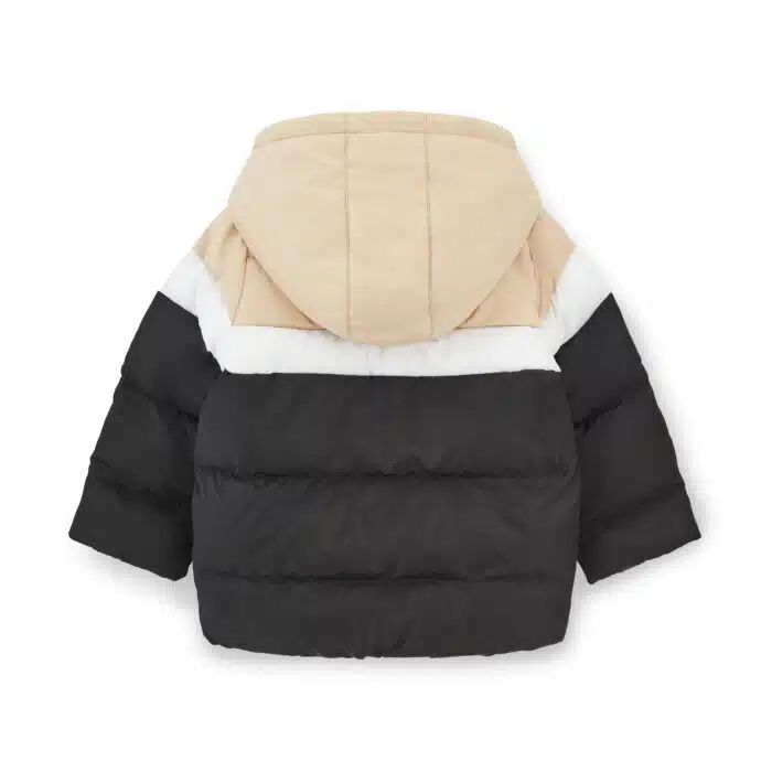 Mitch&Son winterjas Levi black/beige - Afbeelding 2