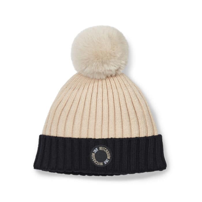 Mitch&Son muts Jimmy black/beige