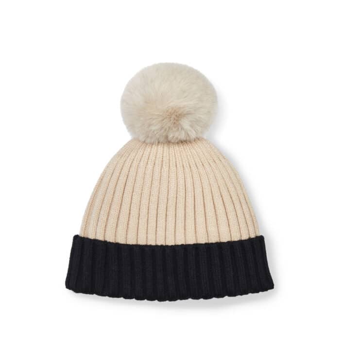 Mitch&Son muts Jimmy black/beige - Afbeelding 2