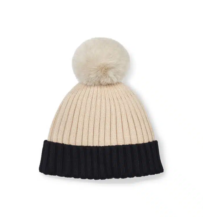 Mitch&Son muts Jimmy black/beige - Afbeelding 2