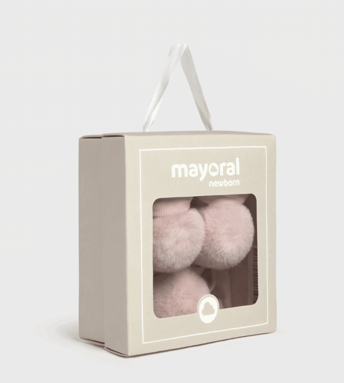 Mayoral baby girls slofjes+haarband 9922 cuarzo - Afbeelding 3