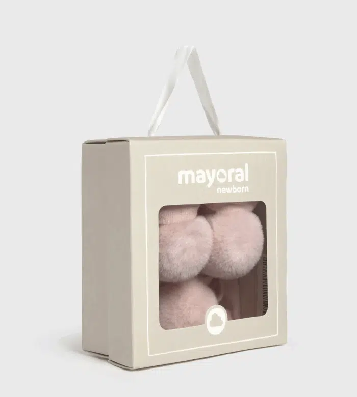 Mayoral baby girls slofjes+haarband 9922 cuarzo - Afbeelding 3