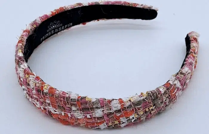 Prinsessefin haarband tweed rose
