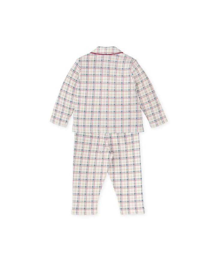 Tutto piccolo boys pyjama 2706 kerst/ruit - Afbeelding 2