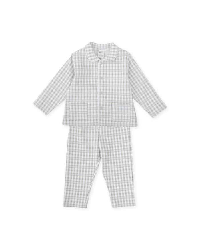Tutto piccolo boys pyjama 2715 blauw/ruit