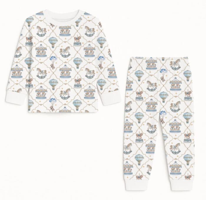Little pie lange pyjama couqette blue
