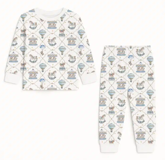 Little pie lange pyjama couqette blue