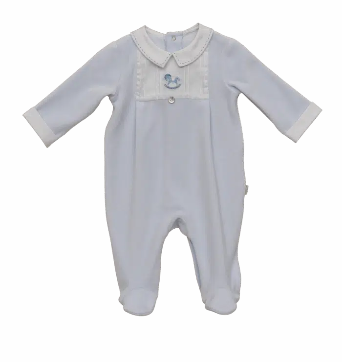 Purete du bebe boys boxpak 272 hobbelpaard blauw