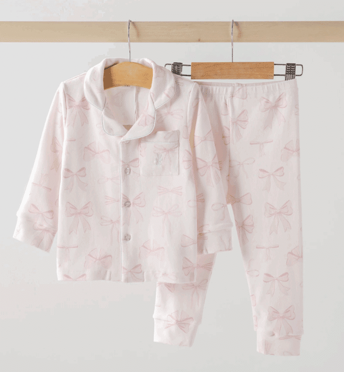 House of bears kids pyjama roze strik