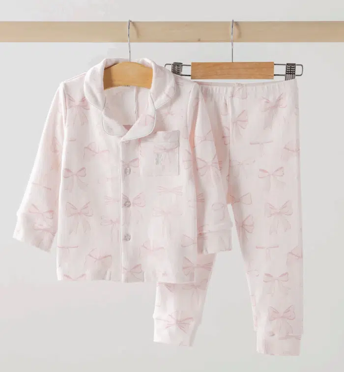 House of bears kids pyjama roze strik