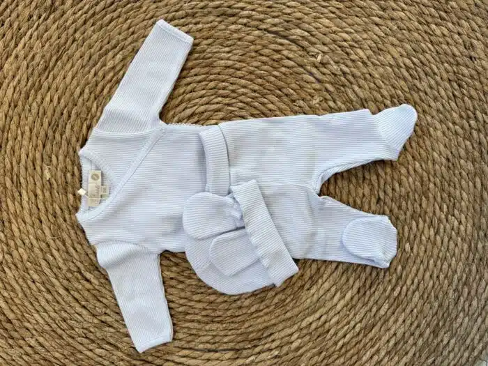 Purete du bebe geboorte set 222 blauw