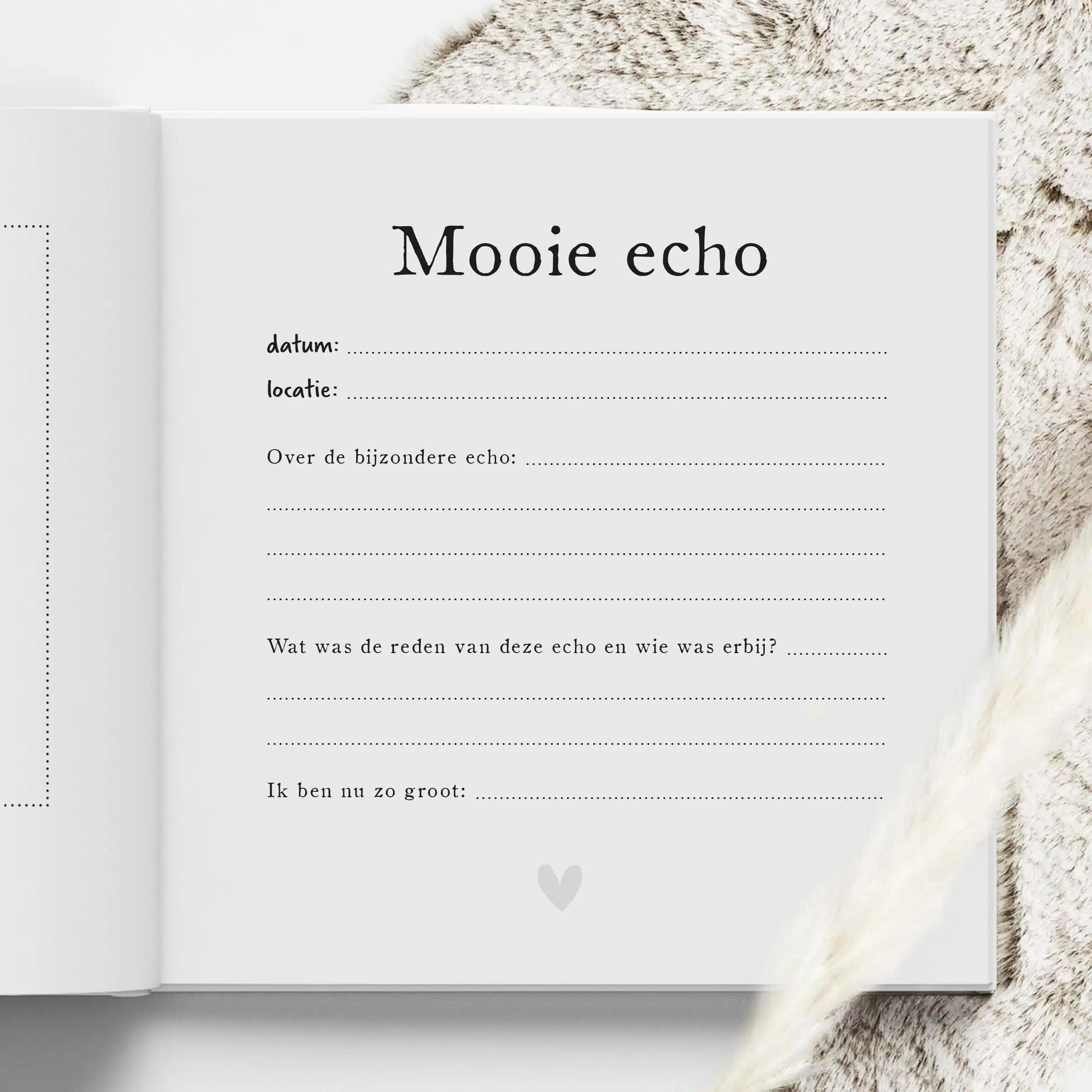 Pinkpeach invulboek echo taupe - Afbeelding 2