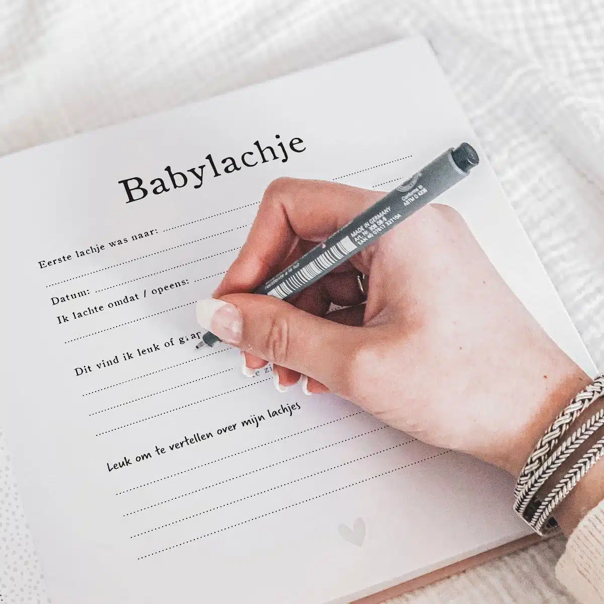 Pinkpeach invulboek babyjaar blush - Afbeelding 2