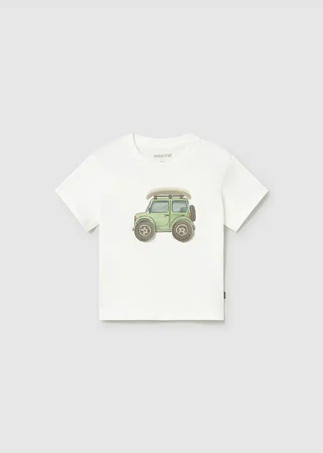 Mayoral mini boys t-shirt 'truck' 1011 nata
