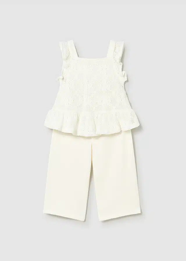 Mayoral mini girl set 1515 crudo