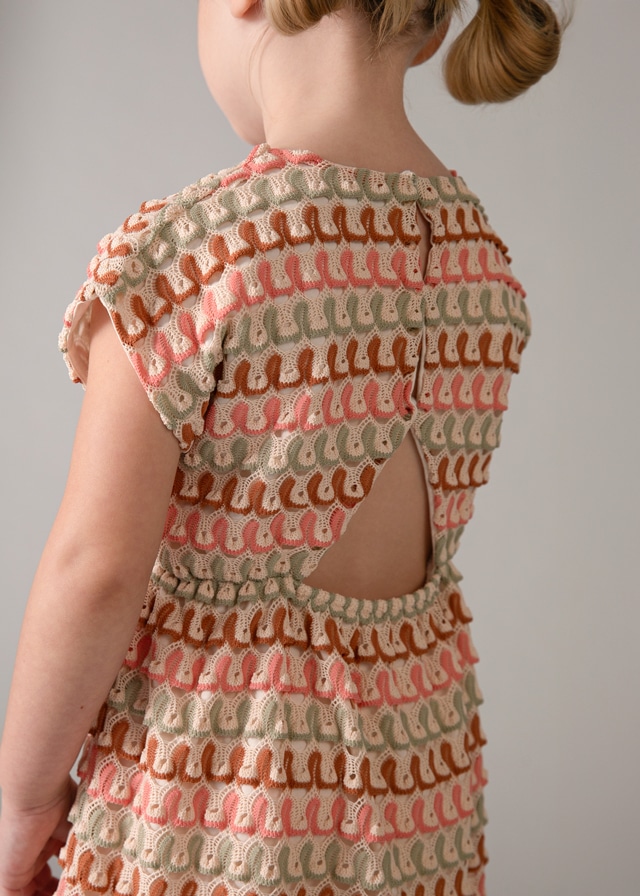 Mayoral kids girl jurkje 3930 manderina - Afbeelding 4