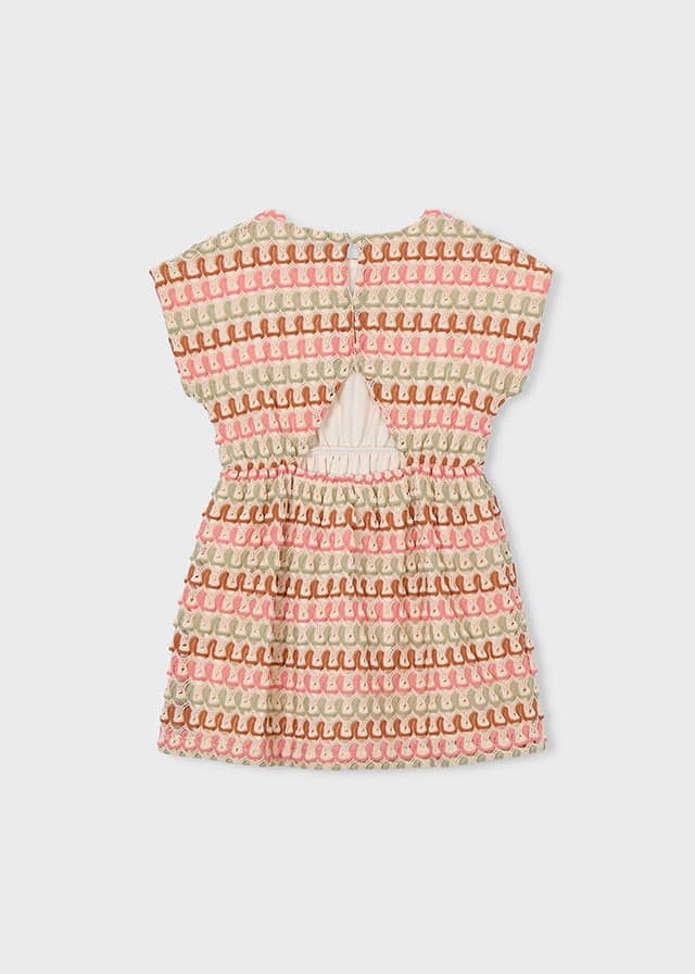 Mayoral kids girl jurkje 3930 manderina - Afbeelding 2