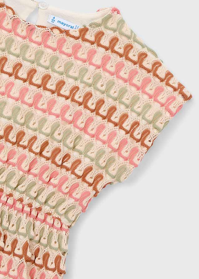 Mayoral kids girl jurkje 3930 manderina - Afbeelding 3