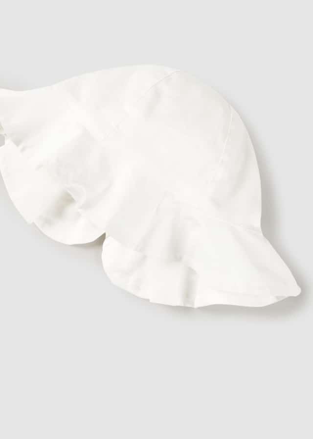 Mayoral mini girl zonnehoed 10145 blanco - Afbeelding 2