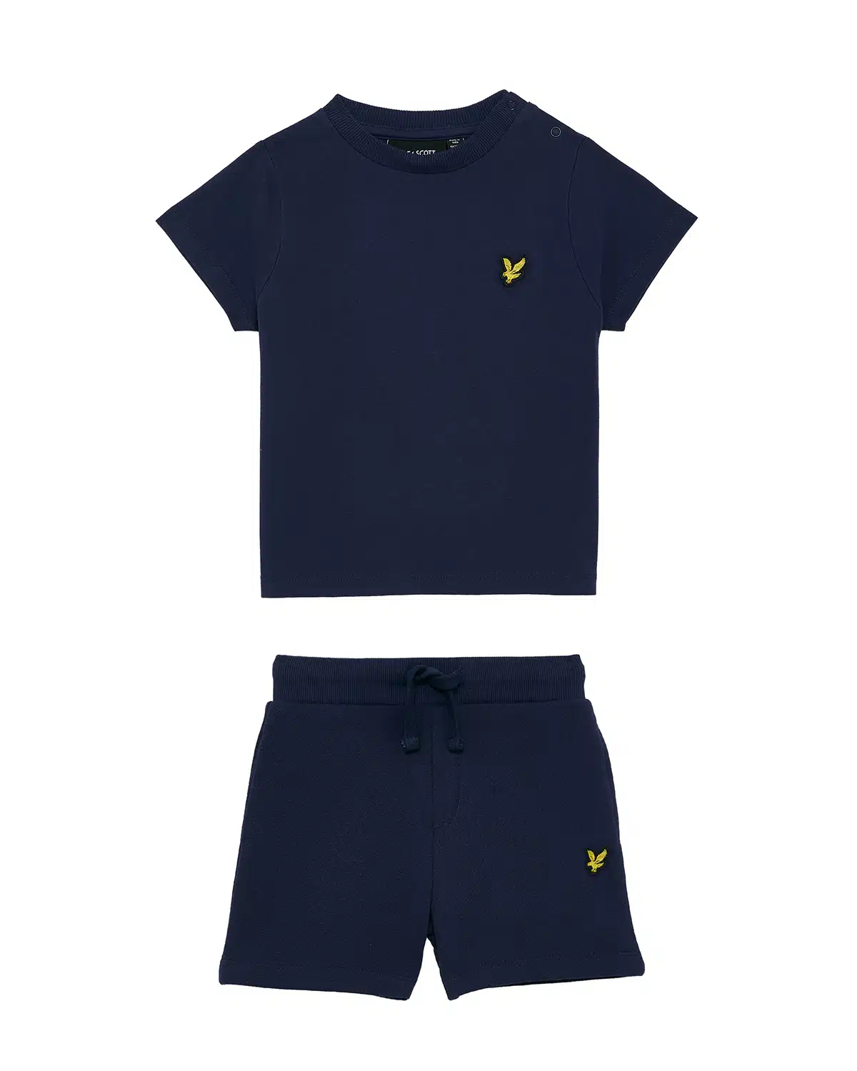 Lyle & Scott baby korte set dark navy