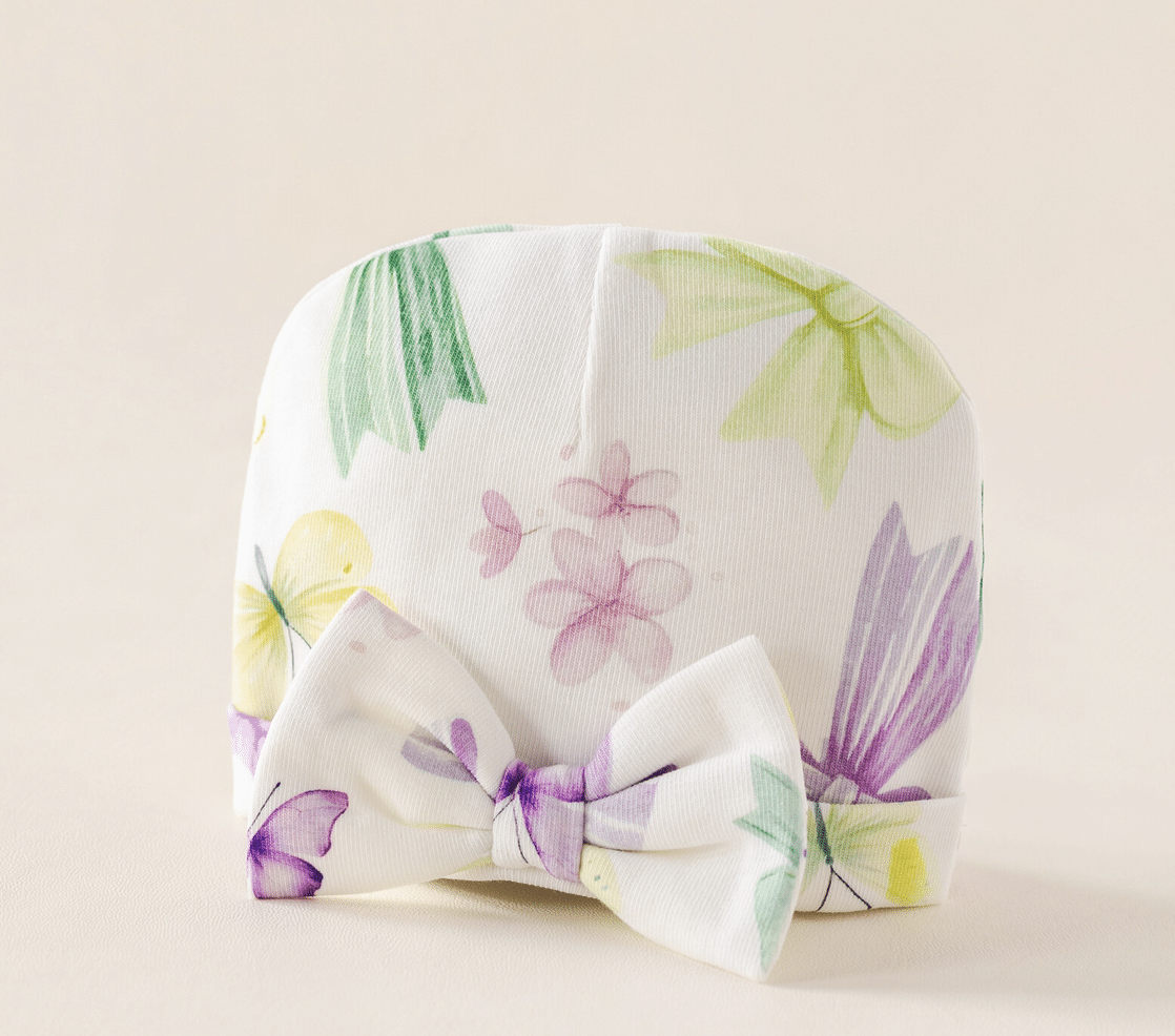 House of bears zomer muts met strik vlinder