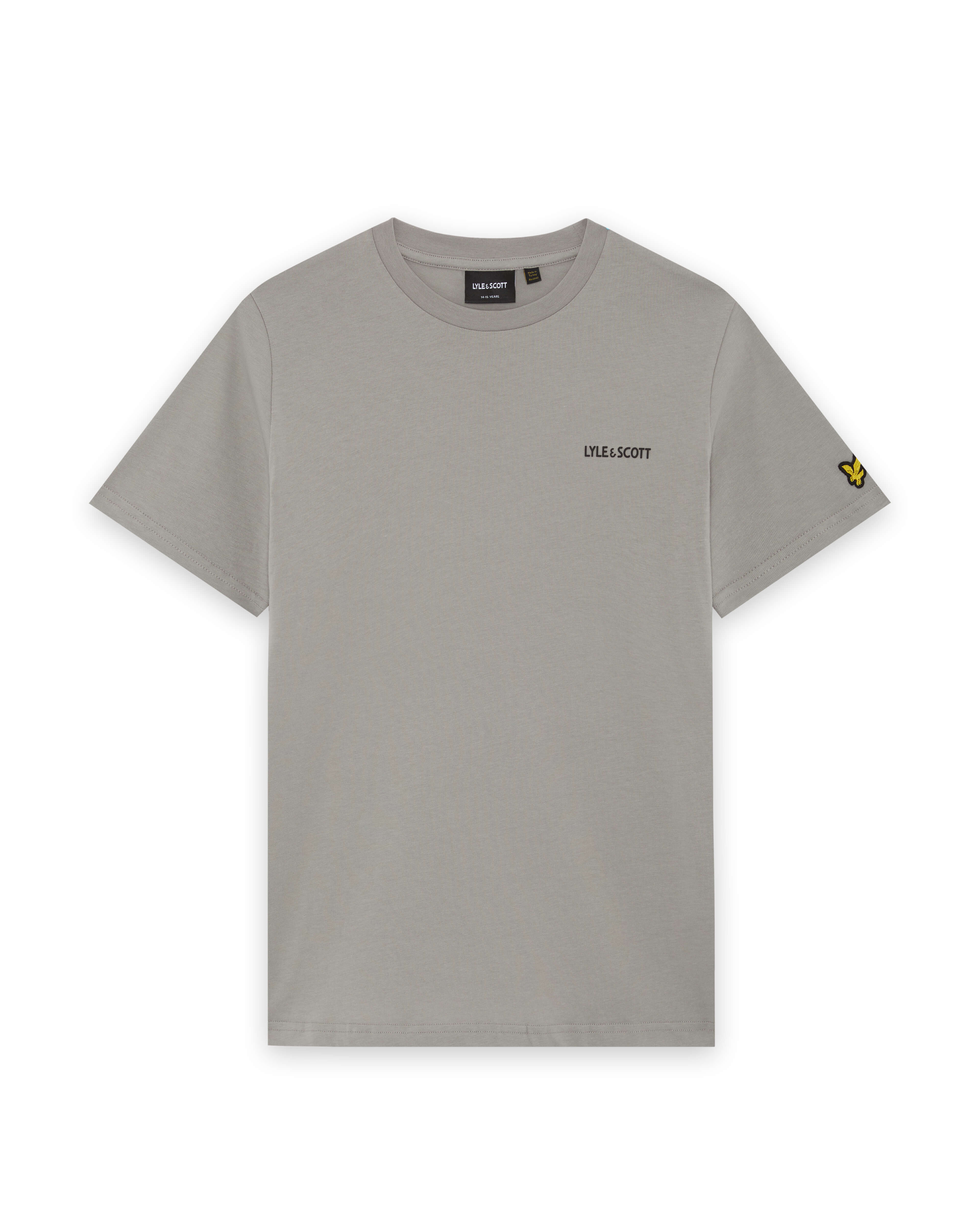Lyle & Scott print t-shirt cold grey