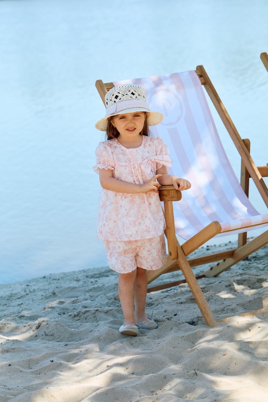 Patachou girls set 3209 floral pink - Afbeelding 4