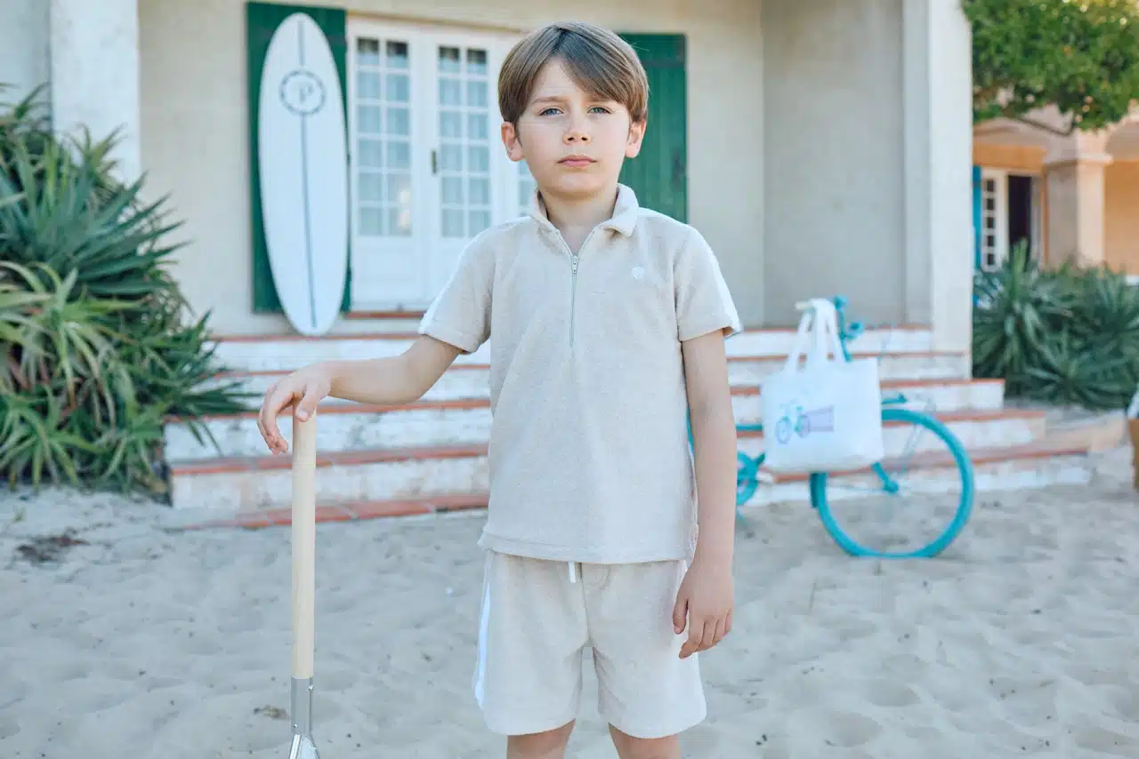 Patachou boys badstof set 3347 beige - Afbeelding 4