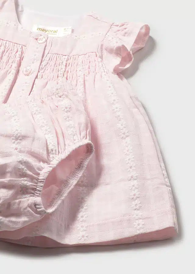 Mayoral baby girl jurkje 1805 rosa - Afbeelding 3