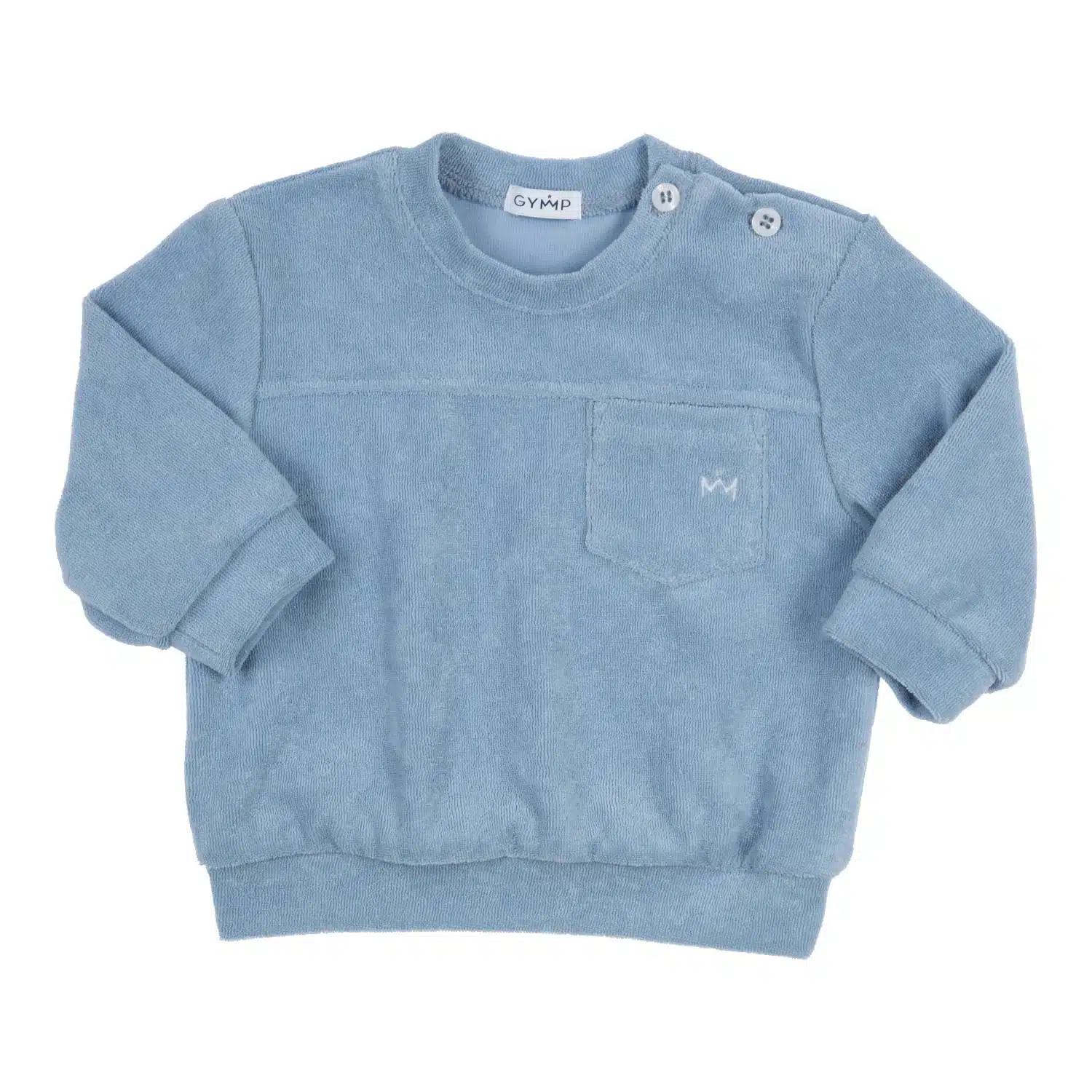 Gymp boys badstof trui 6111 blauw
