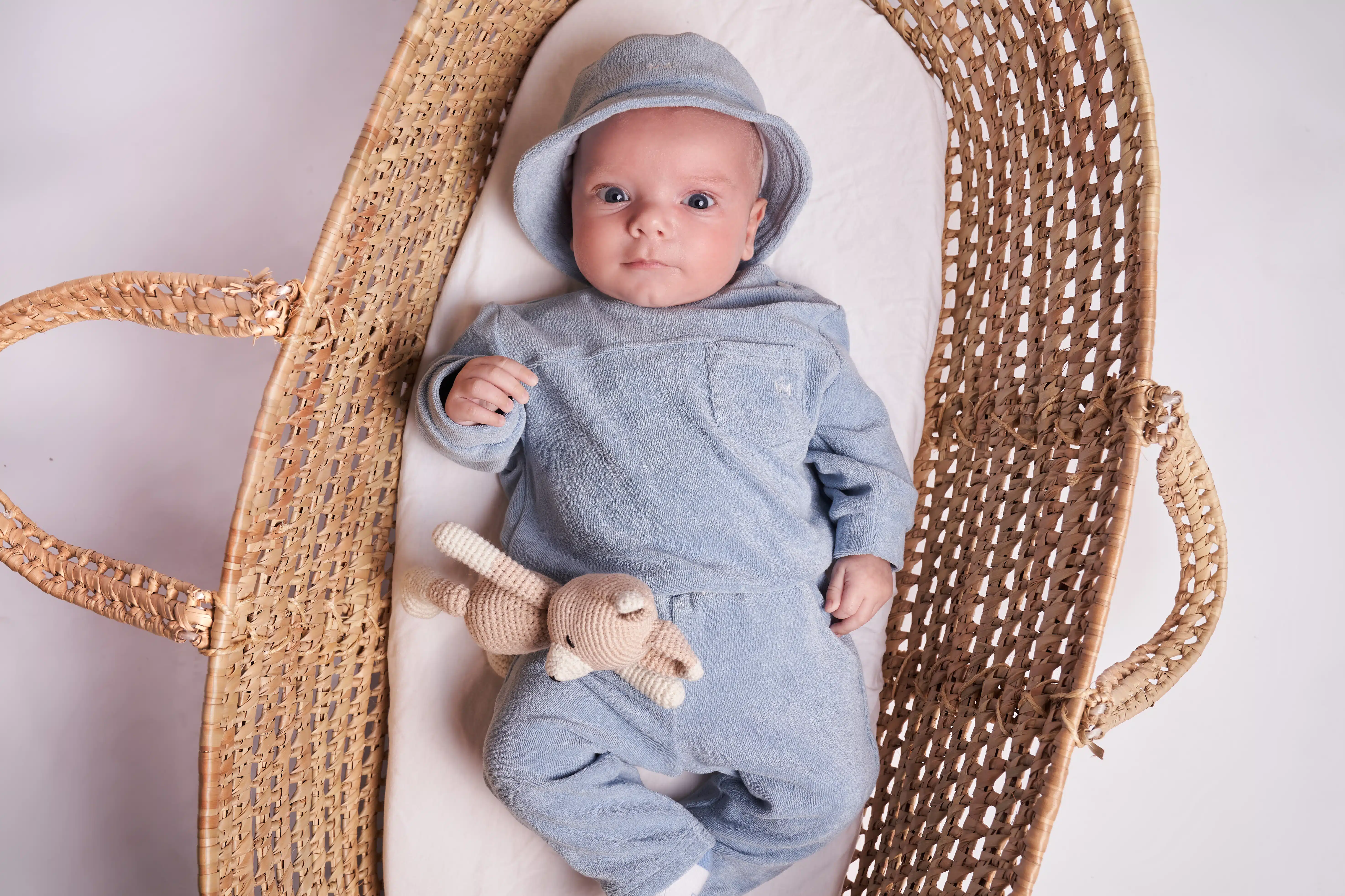 Gymp boys badstof broek 6115 blauw - Afbeelding 3