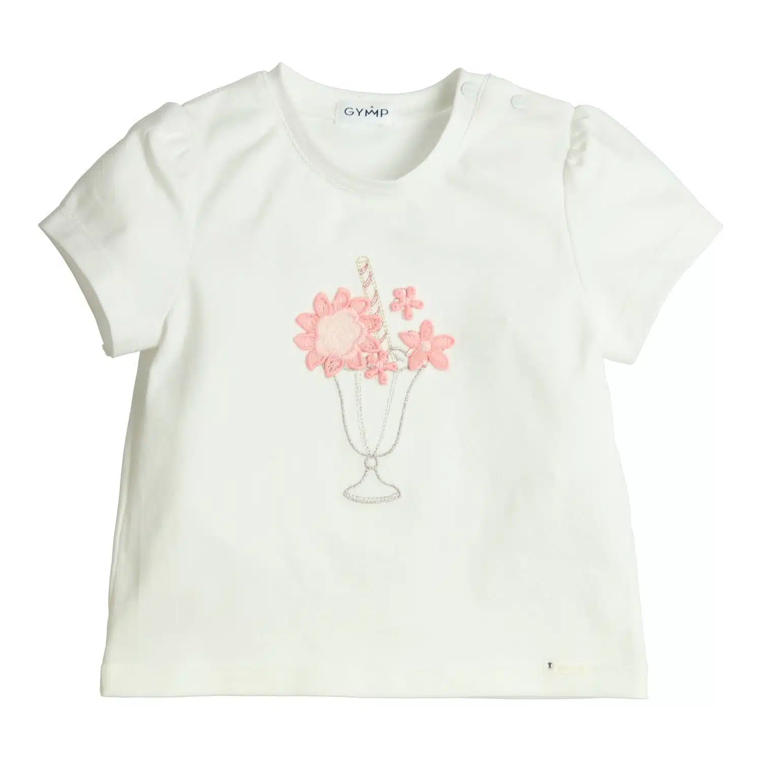 Gymp t-shirt 6286 off white/bloem