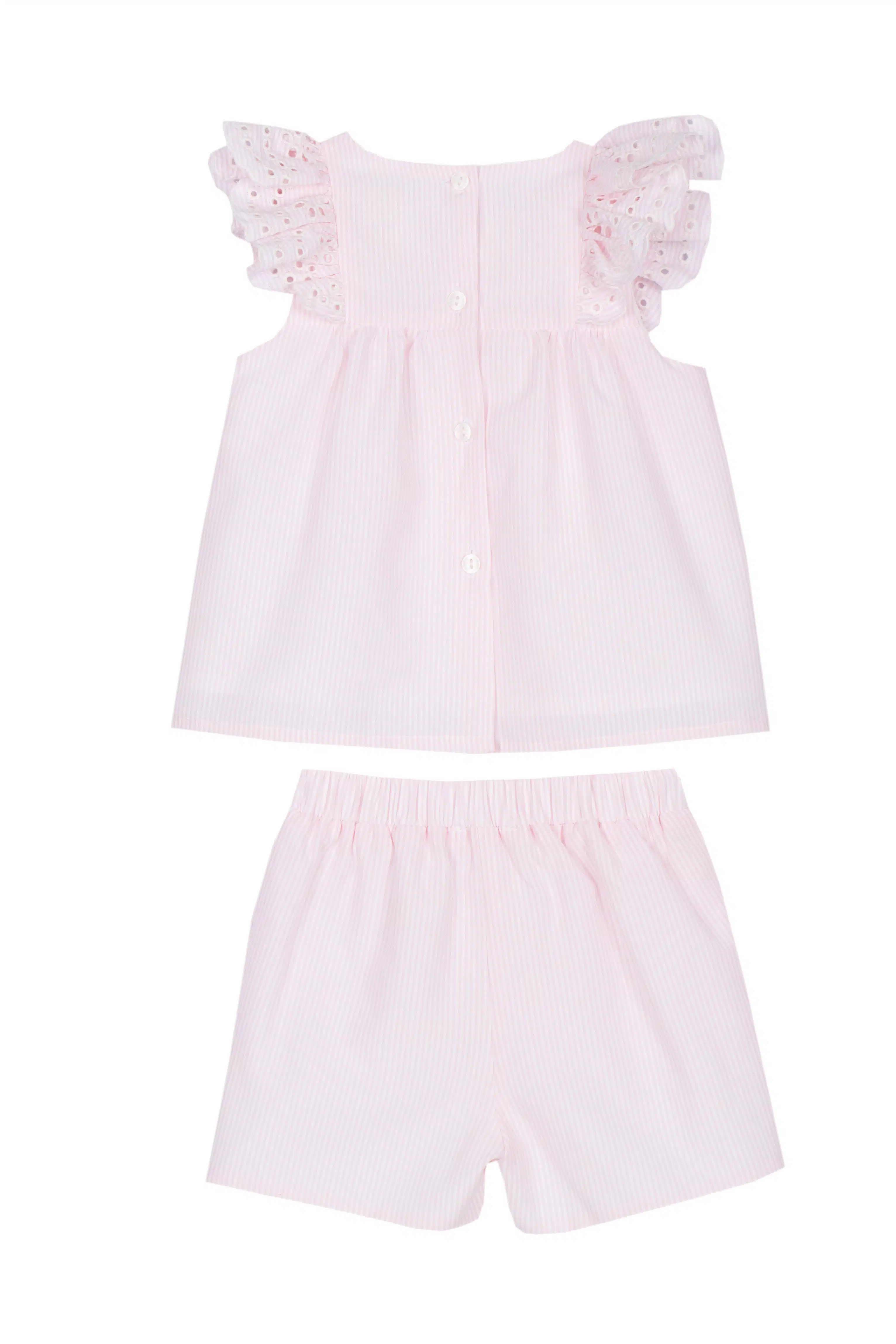 Patachou girls set 3246 stripes pink - Afbeelding 2
