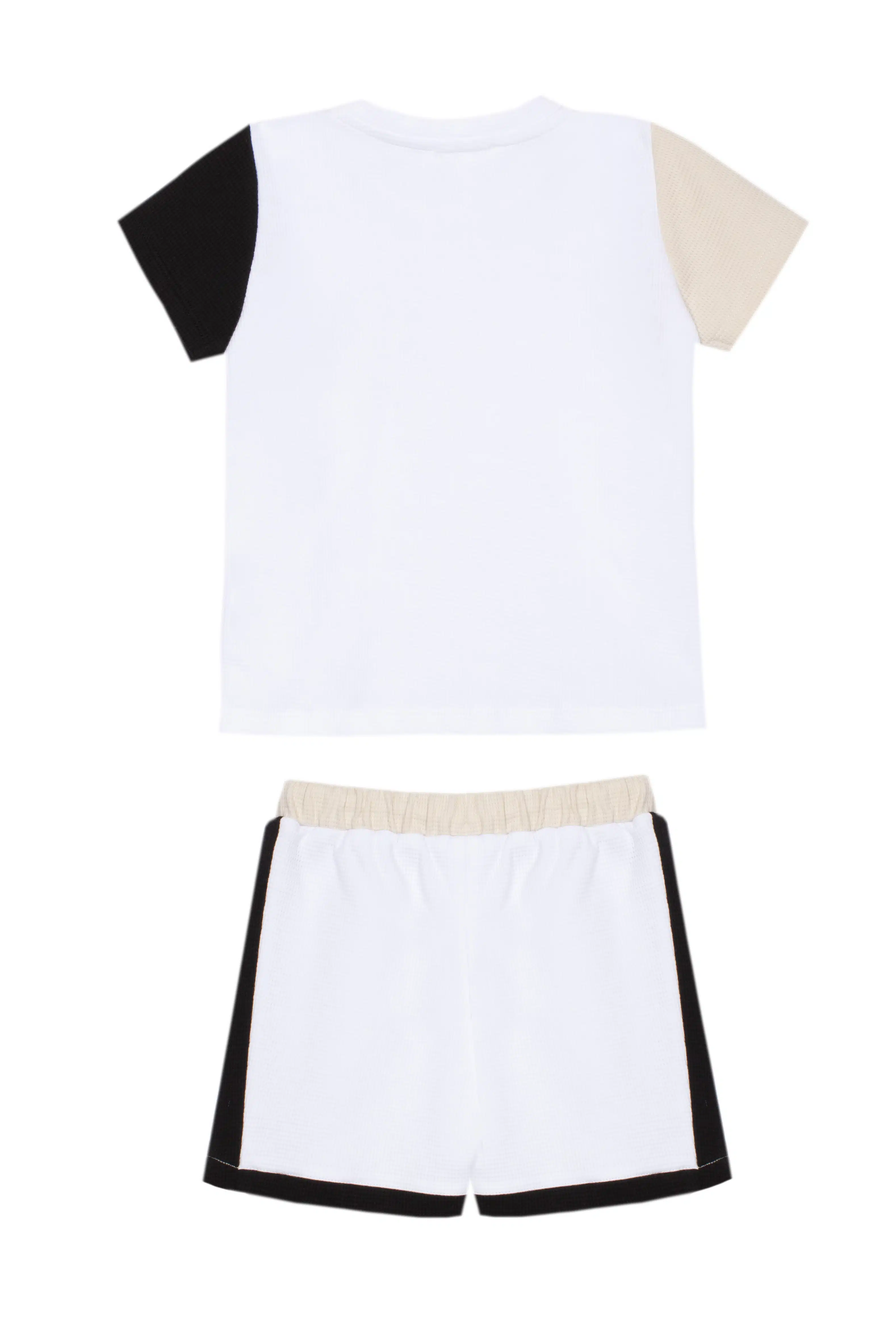 Patachou boys set 3327 wit/beige - Afbeelding 2