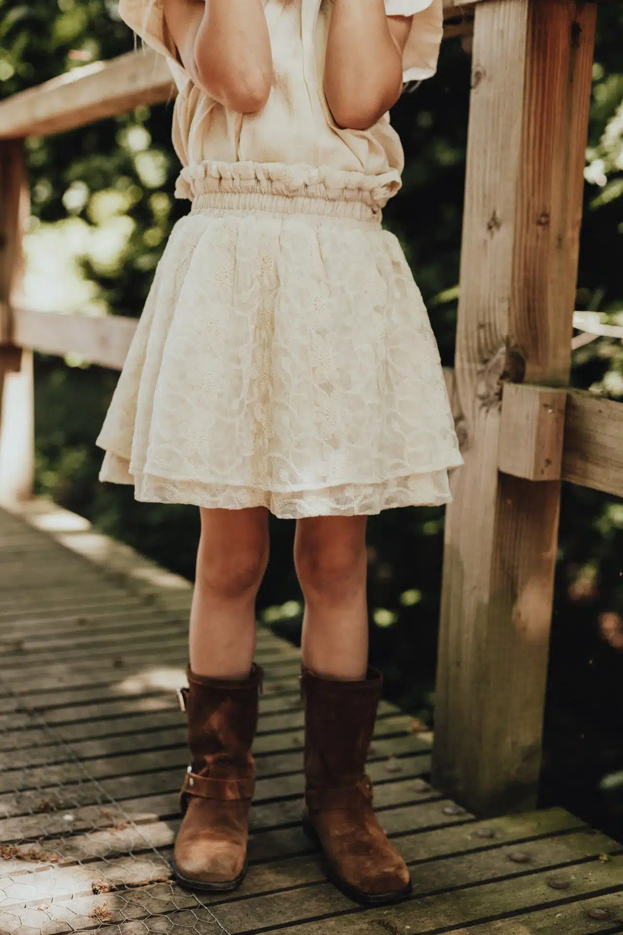 Baje rok Mira white coconut - Afbeelding 2