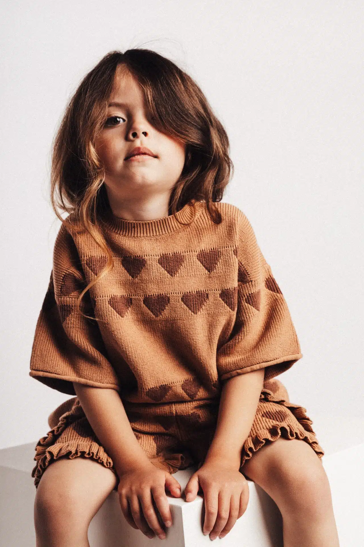 Baje short Casares peach almond - Afbeelding 2