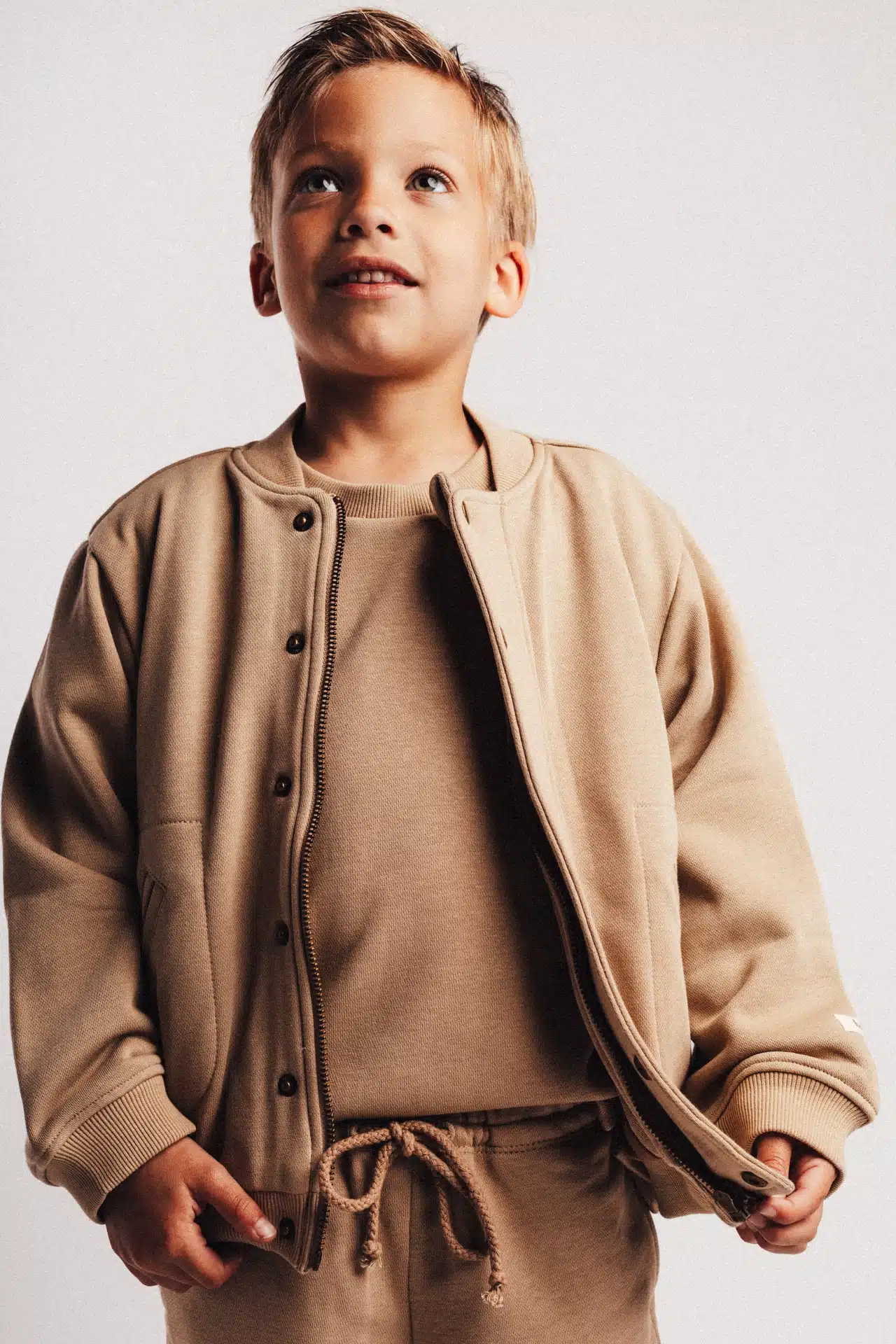 Baje vest Jaen taupe cafe - Afbeelding 2