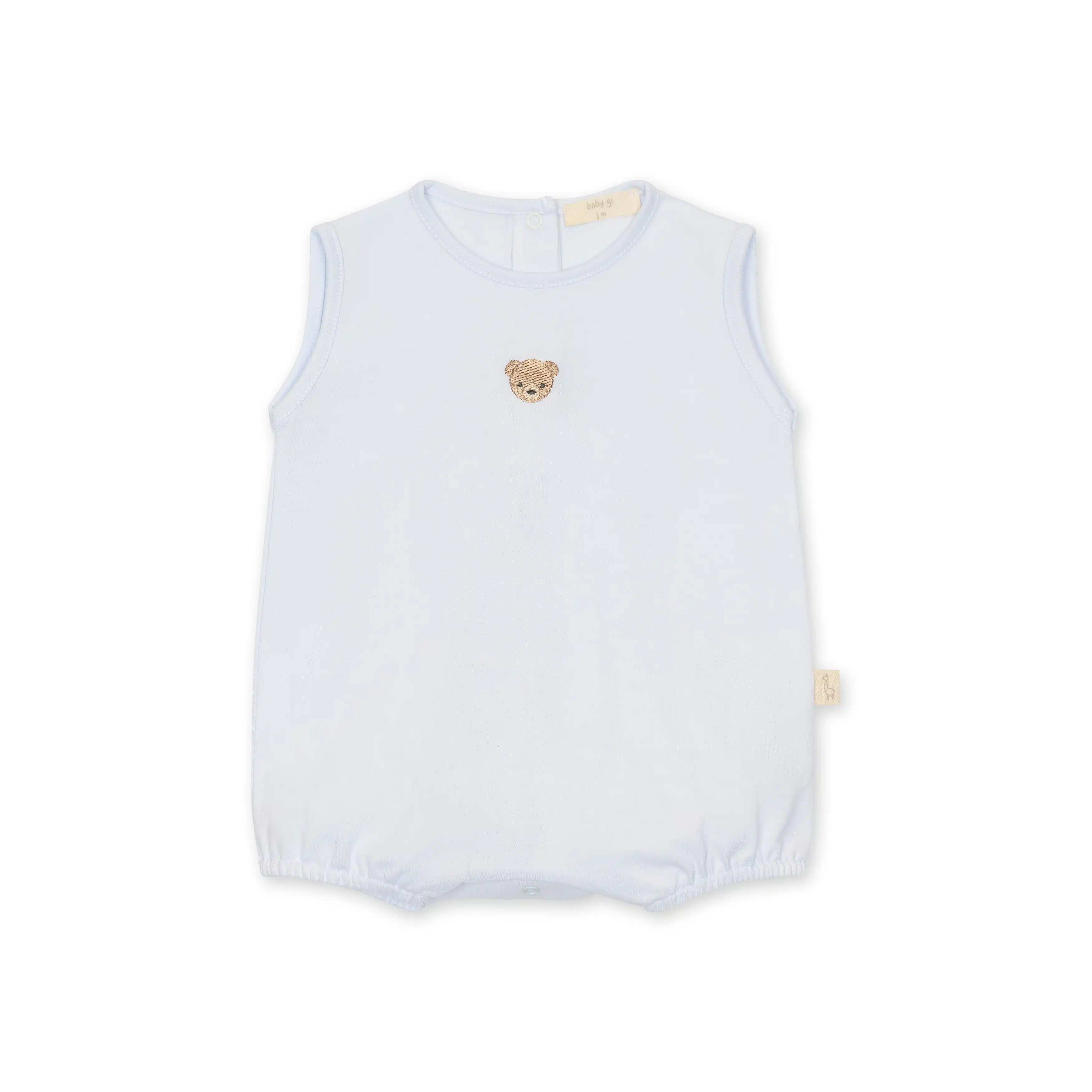 Baby gi kort pakje bear46 blauw