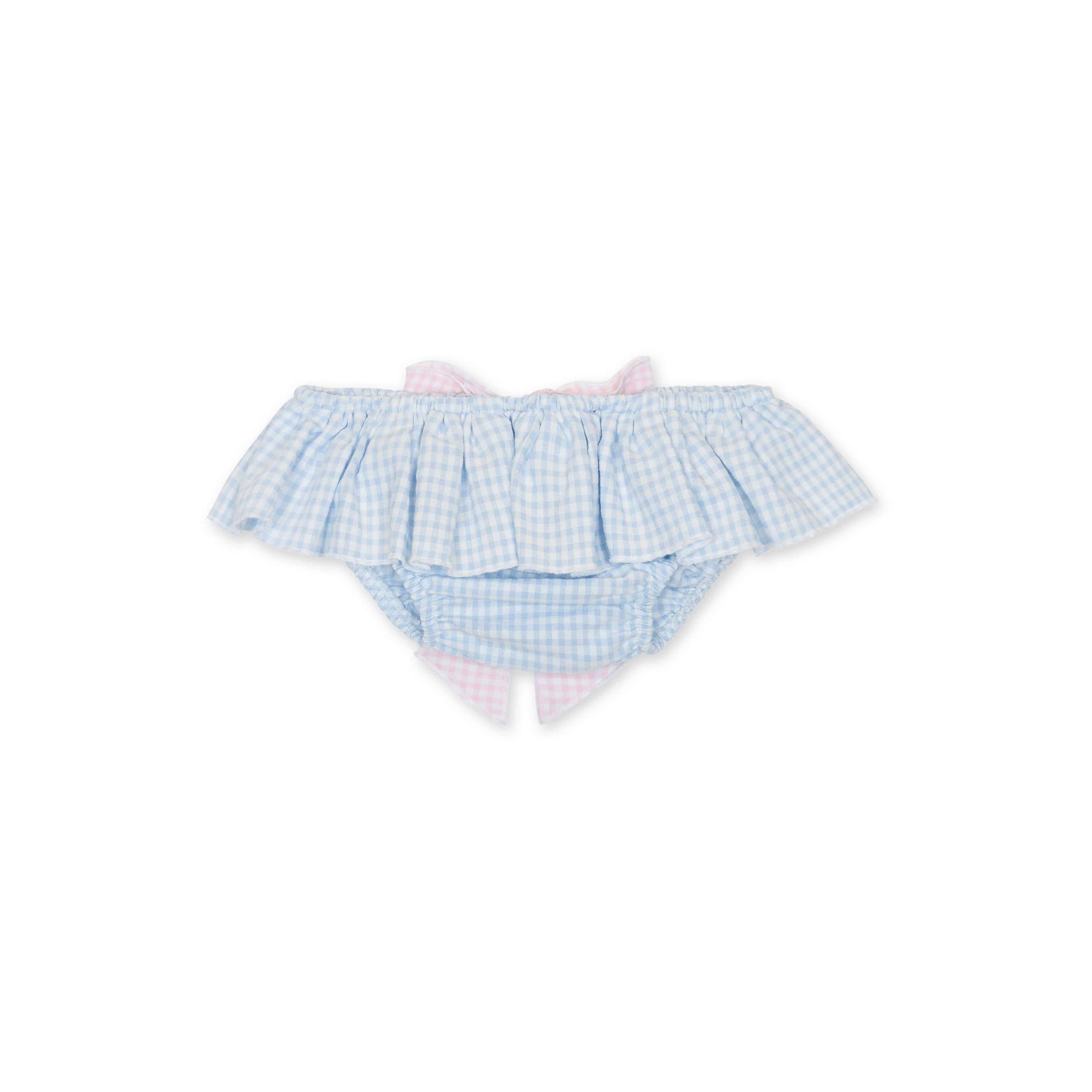 Baby gi bloomer ruit blauw - Afbeelding 2